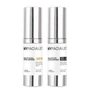 Pack skin eye contorno con y sin color 15+15 Myfacialist